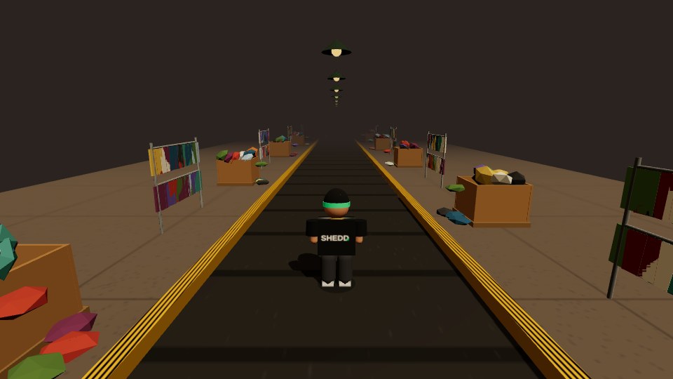 Warehouse Run gameplay screenshot